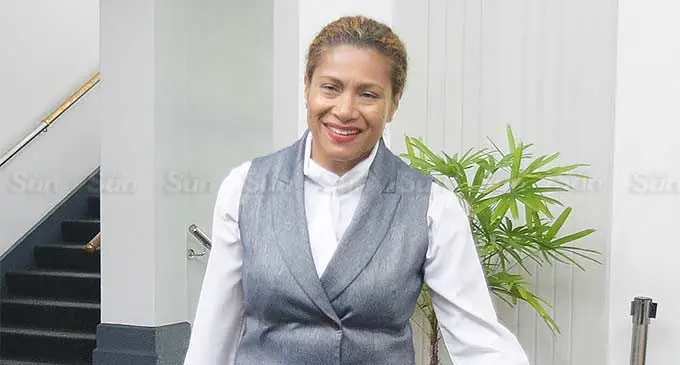 Minister for Women, Children and Social Protection Lynda Tabuya.