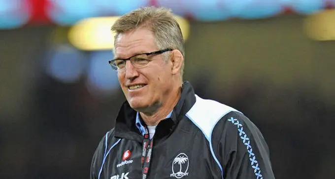 Fiji Airways Flying Fijians head coach John McKee.