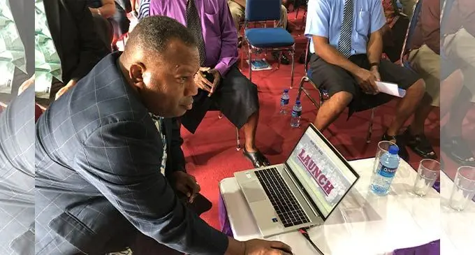 Minister for Rural and Maritime Development and Disaster Management, Inia Seruiratu, during the launch of the Annual Costed Operational Plan (ACOP) workshop in  Nadave, Tailevu on August 18, 2022. Photo: Ministry of Rural and Maritime Development and Disaster Management.
