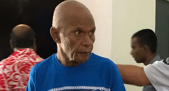 Jone Durukula outside the High Court in Suva on January 21, 2020.  Photo: Ashna Kumar