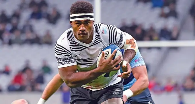 Former Fiji Drua and Flying Fijians winger, Vinaya Habosi