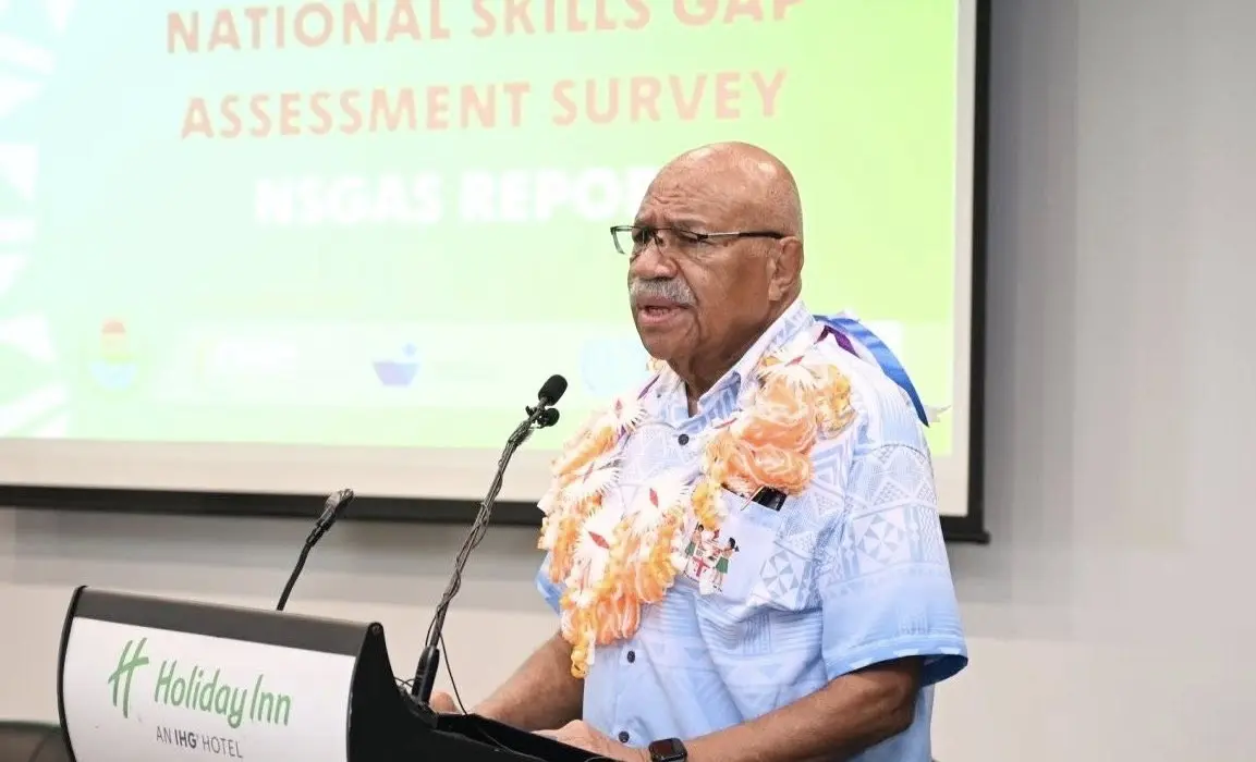 Launching the 2026 National Skills Gap Assessment Survey at the Holiday Inn Suva, Sitiveni Rabuka revealed the study identified severe shortages across construction, nursing and specialised healthcare, telecommunications engineering and aviation safety.