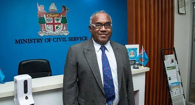 Public Service Commission chairperson Luke Rokovada. Photo: Leon Lord
