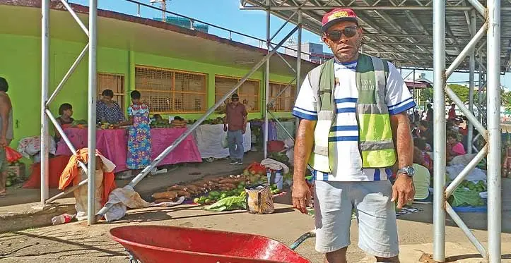 Wheelbarrow Association in Suva president, Jese Mucunabitu. Photo: Inoke Rabonu