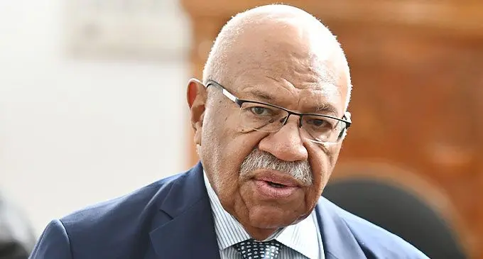 Prime Minister and COC Chairperson Sitiveni Rabuka. Photo: Ronald Kumar