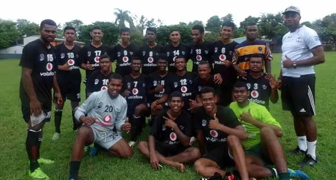 Vodafone Ba Under-19 football team at Lautoka Central High School ground on March 3, 2018. Photo:  Karalaini Tavi