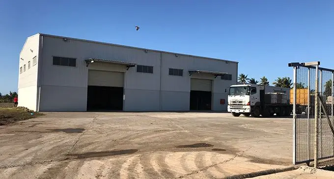 The Pacific Cement Pte Ltd warehouse at Califonia Road in Lovu, Lautoka.This is the warehouse the company is renting.   Photo: Charles Chambers