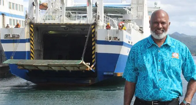 Goundar Shipping Limited director George Goundar.