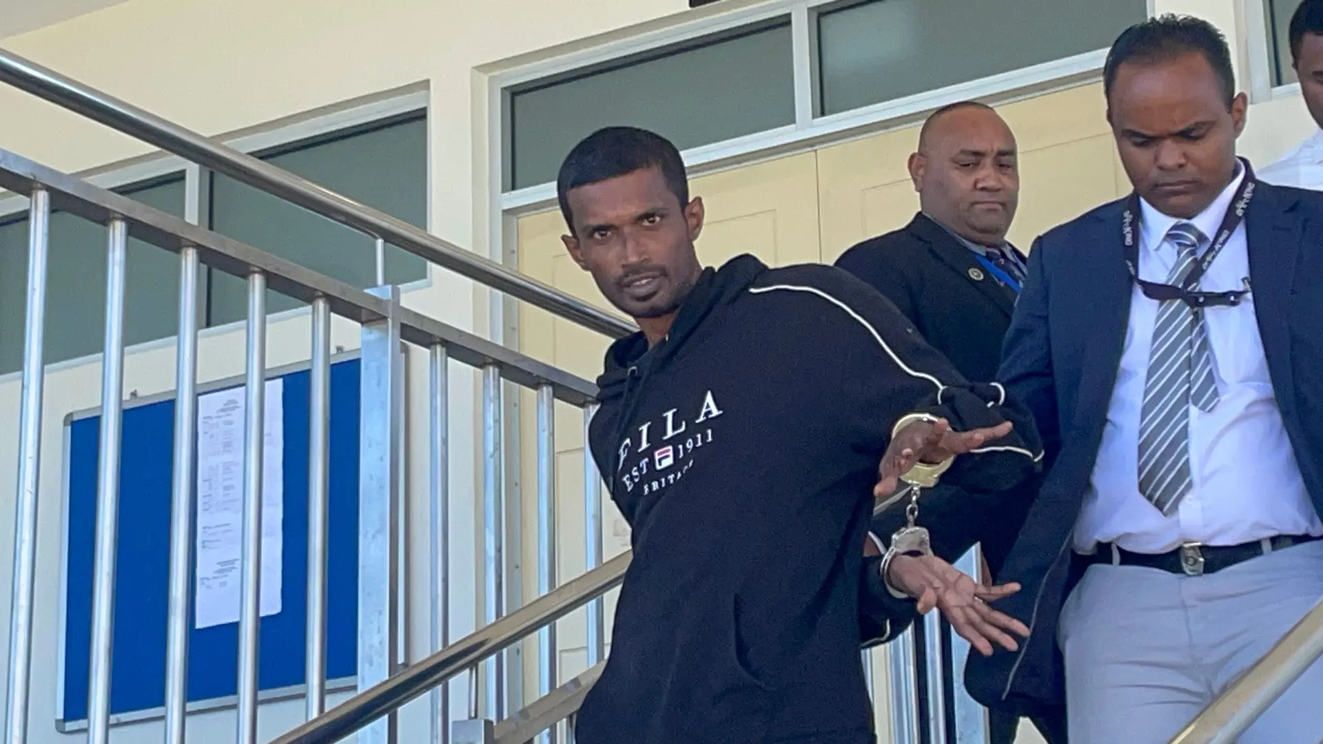 Accused Nishant Roy appeared at the Nasinu Magistrate Court on October 14, 2025. 