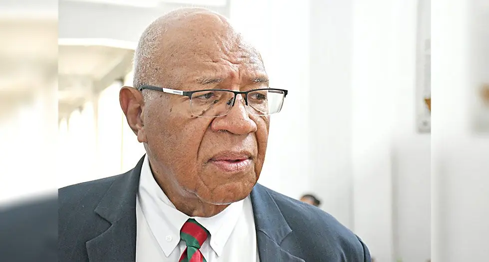 Prime Minister Sitiveni Rabuka .