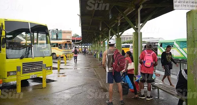 Not many people were seen at Suva’s bus station on March 20, 2020. Photo: Ronald Kumar
