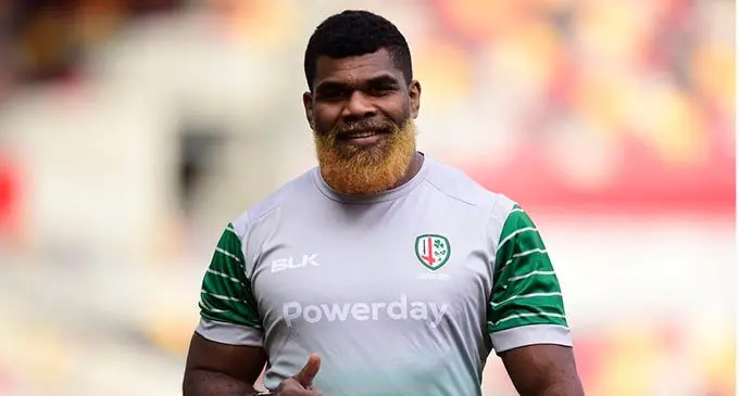 Flying Fijians forward, Albert Tuisue.