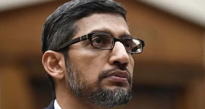 Google CEO Sundar Pichai testifies before U.S. House of Representatives Judiciary Committee during a hearing on Capitol Hill in Washington D.C., the United States, on Dec. 11, 2018. (Xinhua/Liu Jie)