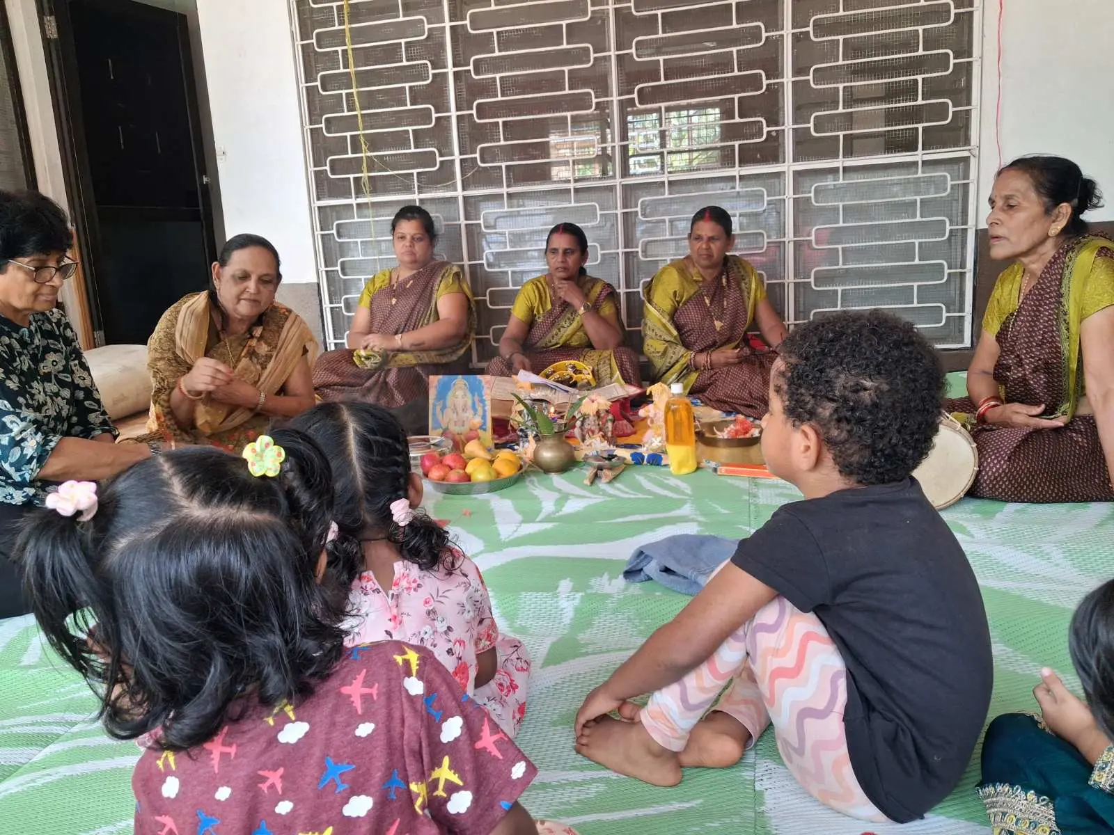 Toddlers at Rainbow Day Care Centre commemorated Ram Navami celebration in Labasa on March 27, 2026. Photo: Supplied