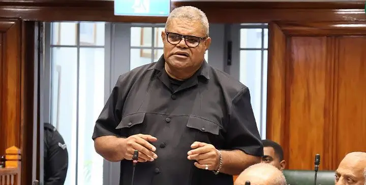 Minister for Agriculture and Waterways Vatimi Rayalu. Photo: Parliament of Fiji