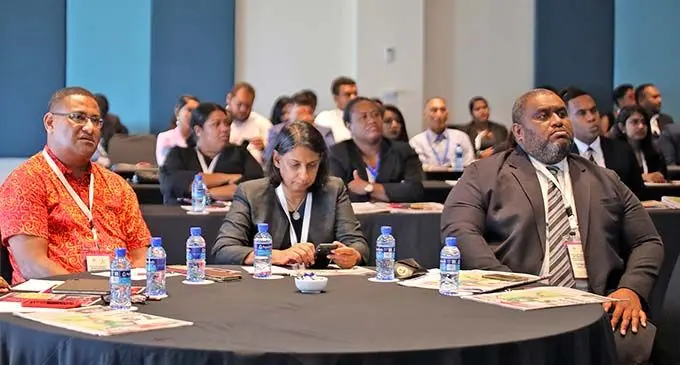 Participants at the Fiji Law Society and International Bar Association Convention 2021 at the Sofitel Fiji Resort and Spa in Denarau, Nadi on January 8, 2021. Photo: DEPTFO News