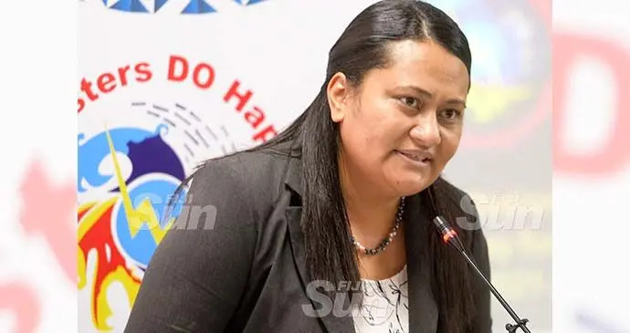 The Director of the National Disaster Management Office, Vasiti Soko has won the inaugural Women’s International Network on Disaster Risk Reduction Excellence Award. Photo: Ronald Kumar