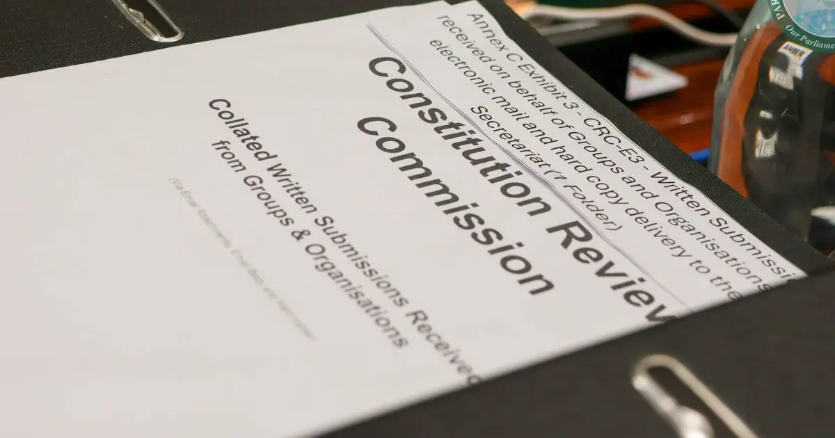 the Constitutional Review Commission Report 2026 