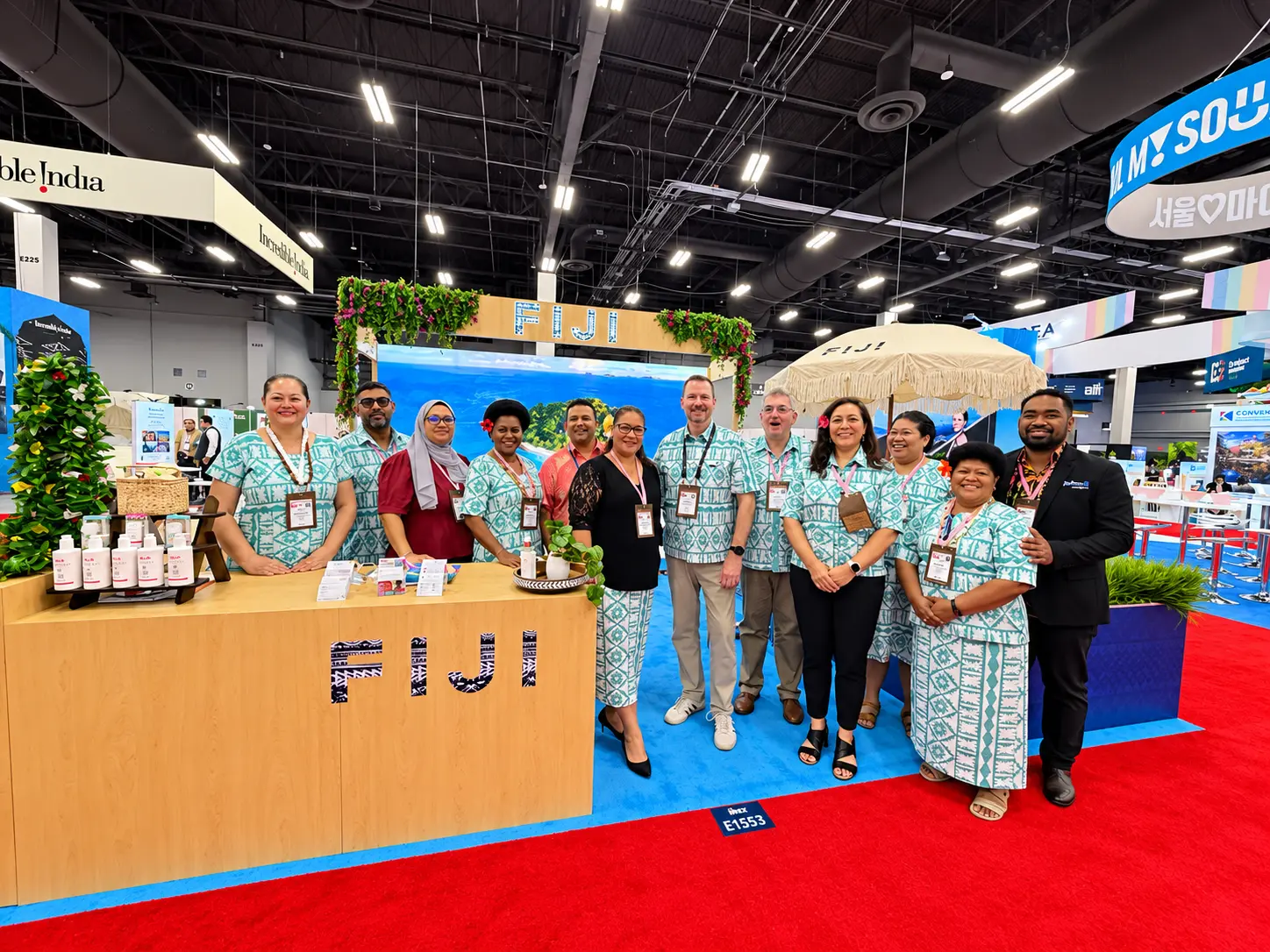 Representatives from Fiji tourism entperises at IMEX America 2026 in Las Vegas, United States of America on October 13 to 15, 2026
