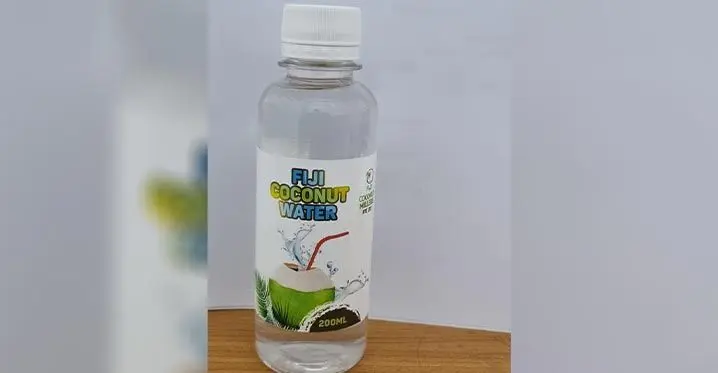 Fiji Coconut Water.