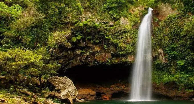 Bouma Waterfall in Taveuni.