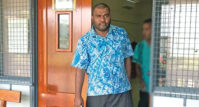 iTaukei Land Trust Board staff member Kelepi Ratule outside the Labasa Magistrate Court on December 2, 2020.  Photo: Laisa Lui