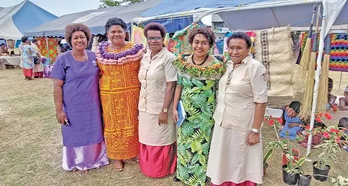 Women from the districts of Natewa and Naweni at the Organisational Strengthening and Leadership training  in Savusavu, on September 9, 2022.