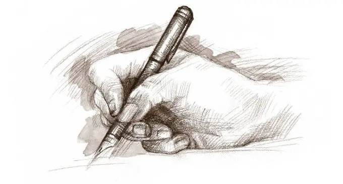hand-writing