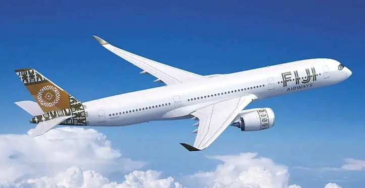 Fiji Airways carrier.