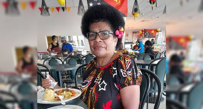 Fijian residing in Papua New Guinea, Taina Rokotabua.