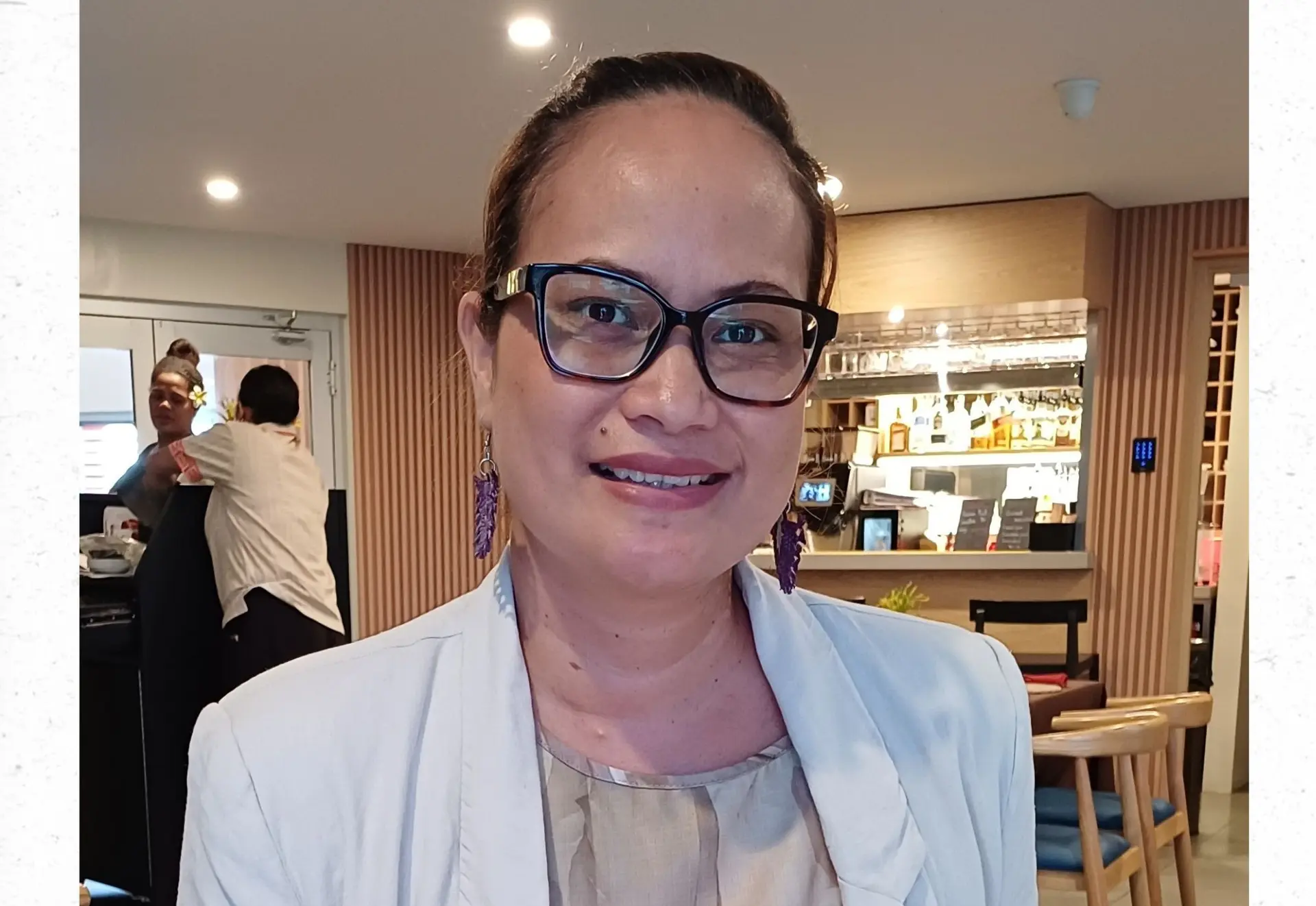 Fiji Human Rights and Anti-Discrimination Commission director Loukinikini Vili Lewaravu at Ramada Hotel in Labasa on April 29, 2026.