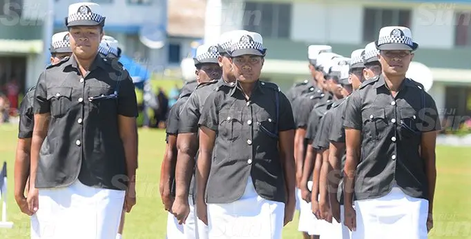 259 were part of the Police basic recruit passout parade at Police Nasova ground on September 11, 2020. Photo: Ronald Kumar.