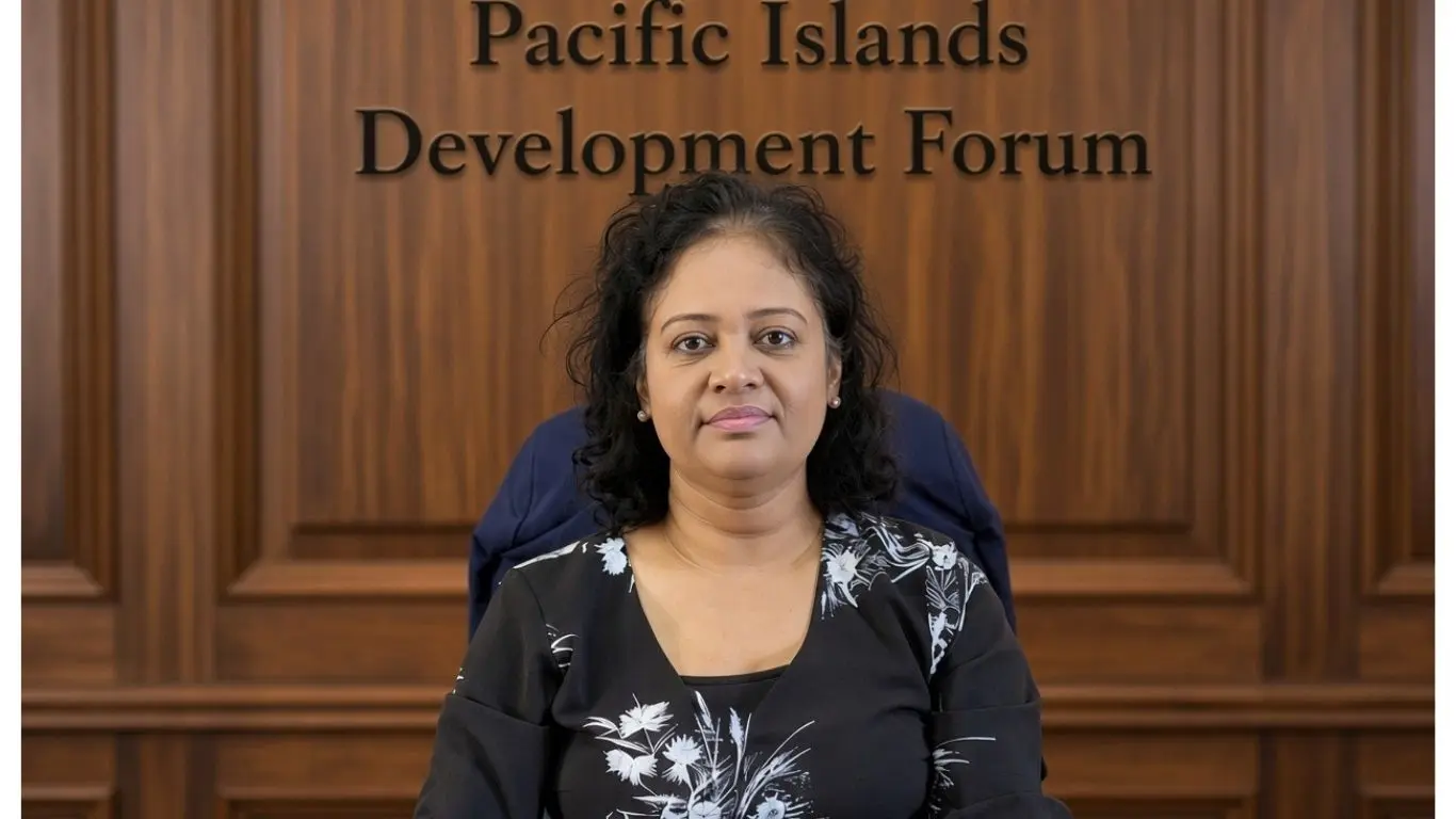 Pacific Islands Development Forum Secretary-General Arpana Pratap
