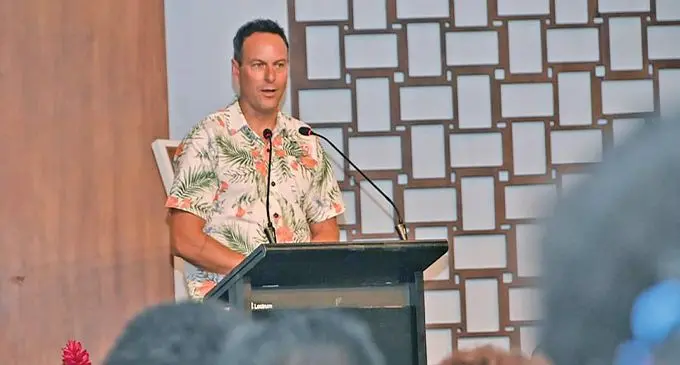 Tourism Fiji chief executive officer, Brent Hill.