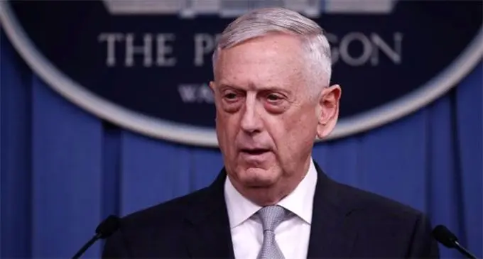 Secretary of Defense James Mattis.