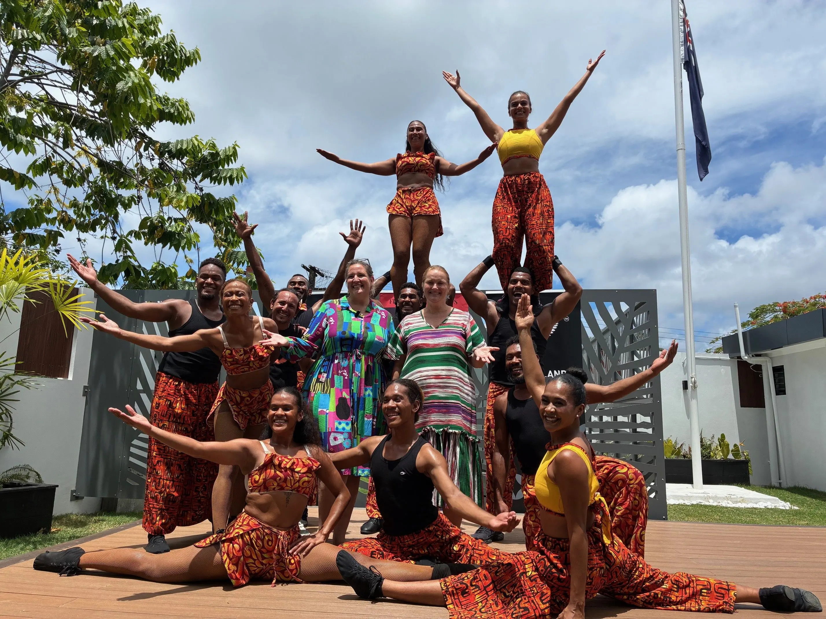 Flying circus takes Fiji to NZ