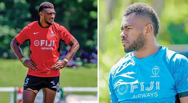 Akuila Momo (left) and Sevuloni Mocenacagi