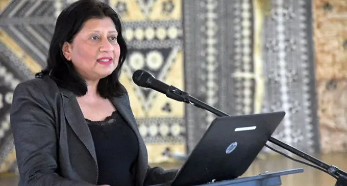 University of Fiji Vice-Chancellor Professor Sushila Chang.