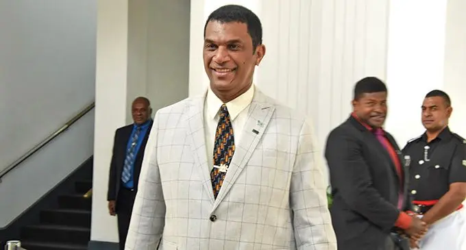Minister for Education Aseri Radrodro. Photo: Leon Lord.