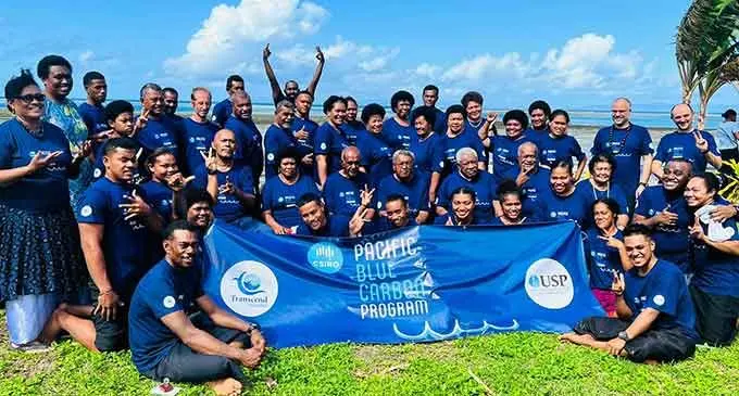 Participants gathered at Tawake Village in Macuata on July 14, 2022. Photo: Transcend Oceania