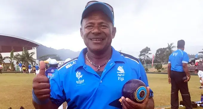 Veteran bowler Semesa Naiseruvati is in the running for a spot for the Commonwealth Games. Photo: Supplied 