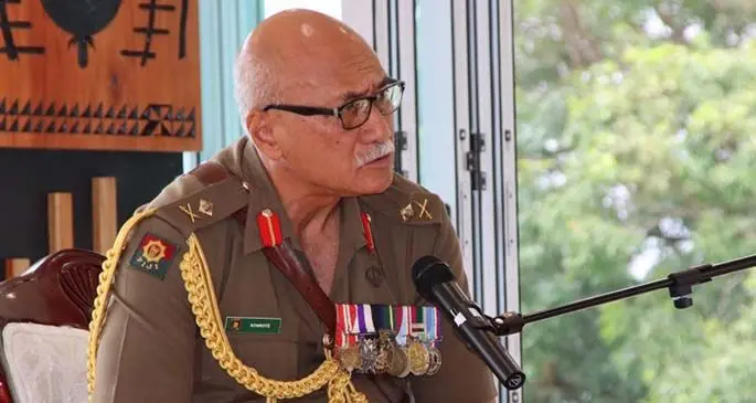 President Jioji Konrote during the ceremony on August 17, 2020, at the State House in Suva. Photo: DEPTFO News