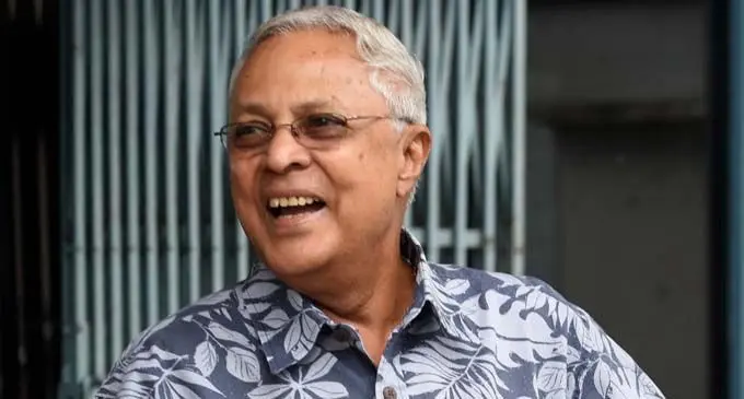 Fiji Labour Party leader and former  Prime Minister Mahendra Chaudhry.  