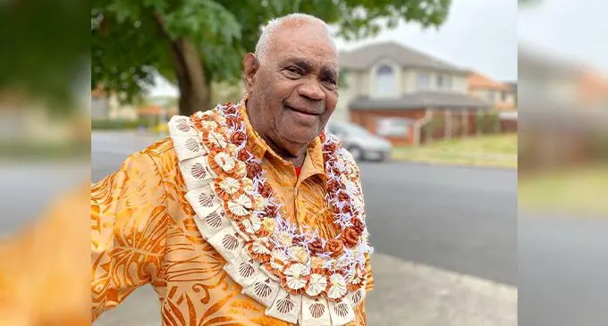 Former president of the Methodist church in Fiji, Reverend Dr Ilaitia Sevati Tuwere.