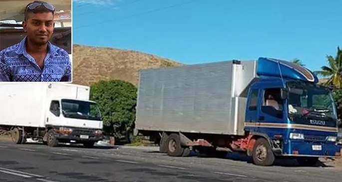 Guru Distribution trucks. Inset: Darrel Singh