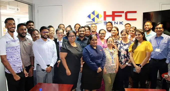 HFC Bank CBS project team including TCS team from India. Photo: HFC