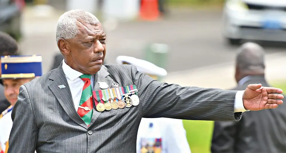 Minister for Home Affairs and Immigration Pio Tikoduadua in Labasa on November 9, 2024.  Photo: Shratika Naidu