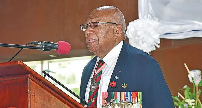 Prime Minister Sitiveni Rabuka.