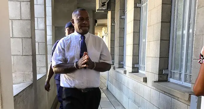 Waisake Tulavu outside the High Court in Suva on October 7, 2020.  Photo: Ashna Kumar
