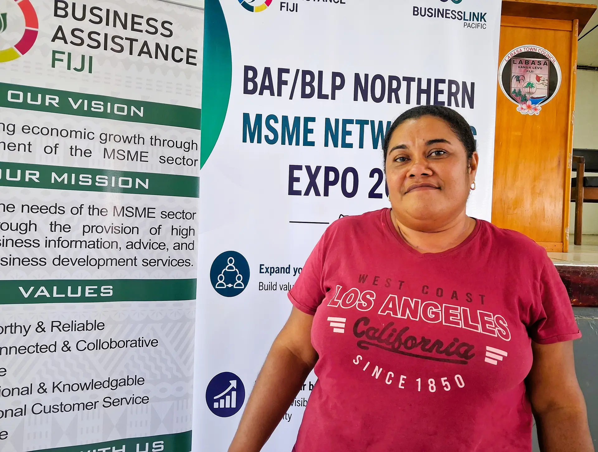 Lavinia Vinau at Labasa Civic Centre Hall in Labasa on July 3, 2026.